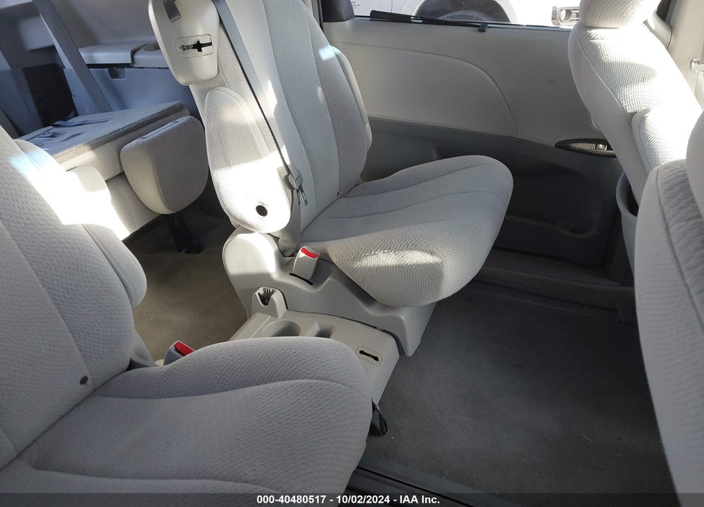 2012 TOYOTA SIENNA LE V6 8 PASSENGER VIN: 5TDKK3DC6CS242737