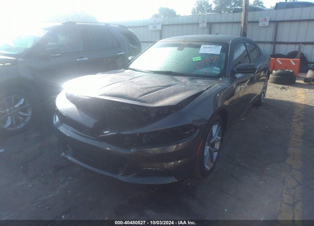 2022 DODGE CHARGER SXT RWD VIN: 2C3CDXBG9NH204954