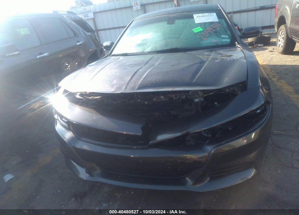 2022 DODGE CHARGER SXT RWD VIN: 2C3CDXBG9NH204954