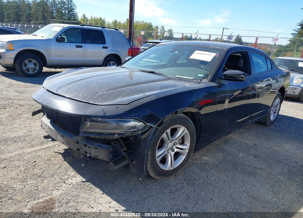 2022 DODGE CHARGER SXT RWD VIN: 2C3CDXBG5NH145210