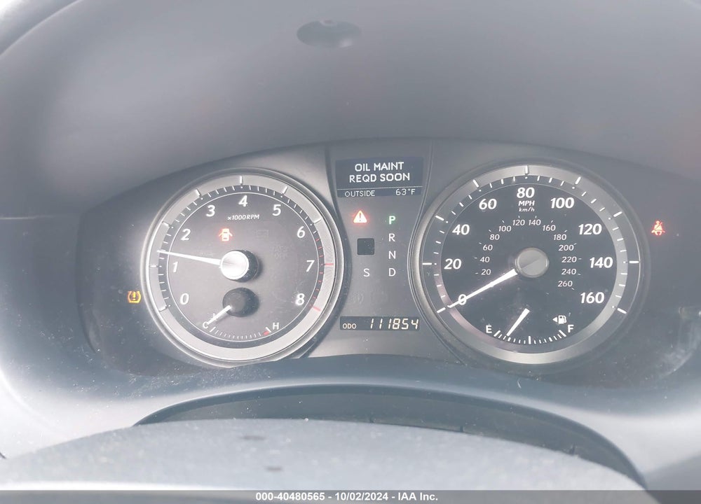 2008 LEXUS ES 350 VIN: JTHBJ46G782247435