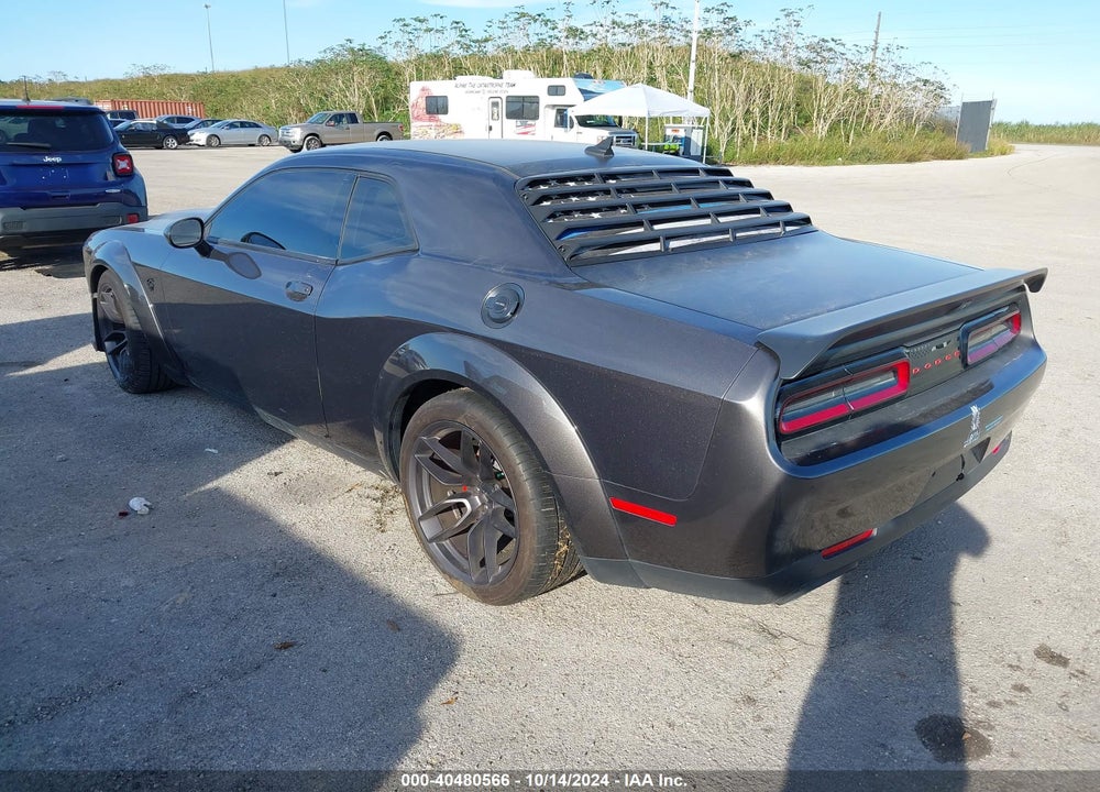 2019 DODGE CHALLENGER SRT HELLCAT REDEYE WIDEBODY VIN: 2C3CDZL9XKH629722