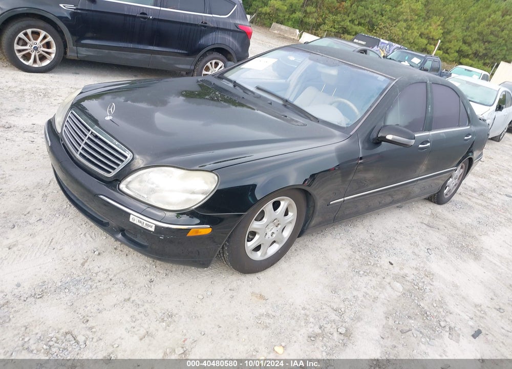 2001 MERCEDES-BENZ S 500 VIN: WDBNG75J91A139484