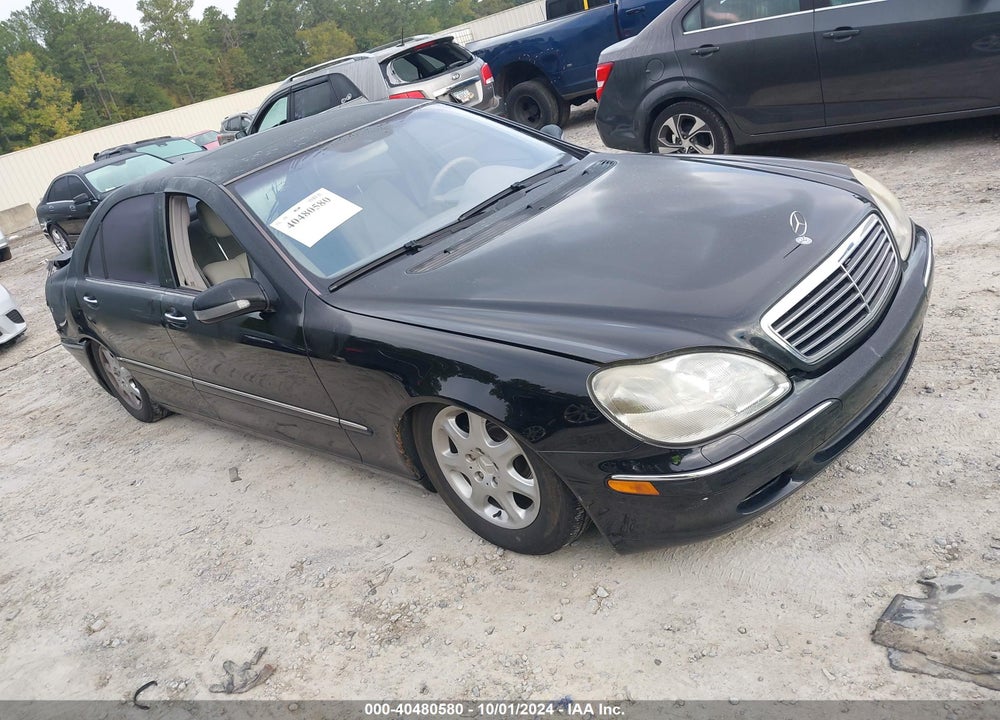 2001 MERCEDES-BENZ S 500 VIN: WDBNG75J91A139484