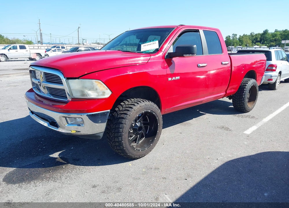 2010 DODGE RAM 1500 SLT/SPORT/TRX VIN: 1D7RB1GP9AS180102