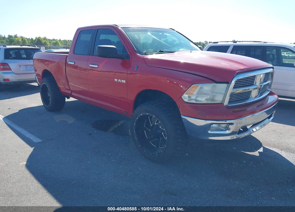 2010 DODGE RAM 1500 SLT/SPORT/TRX VIN: 1D7RB1GP9AS180102