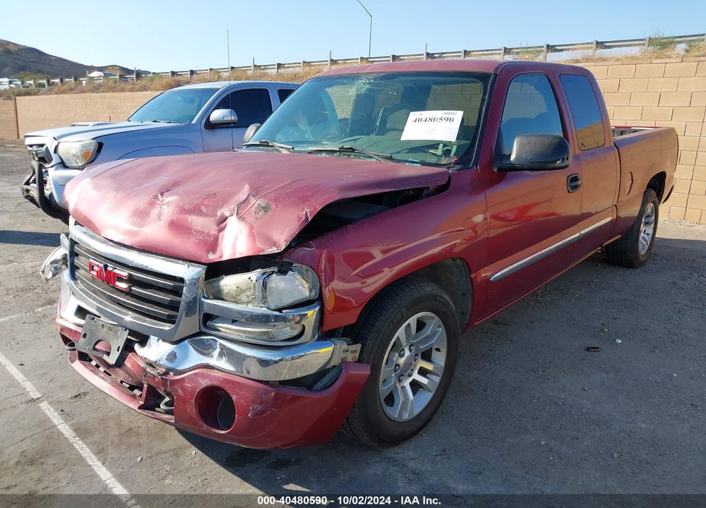 2004 GMC SIERRA 1500 SLE VIN: 2GTEC19T841224000