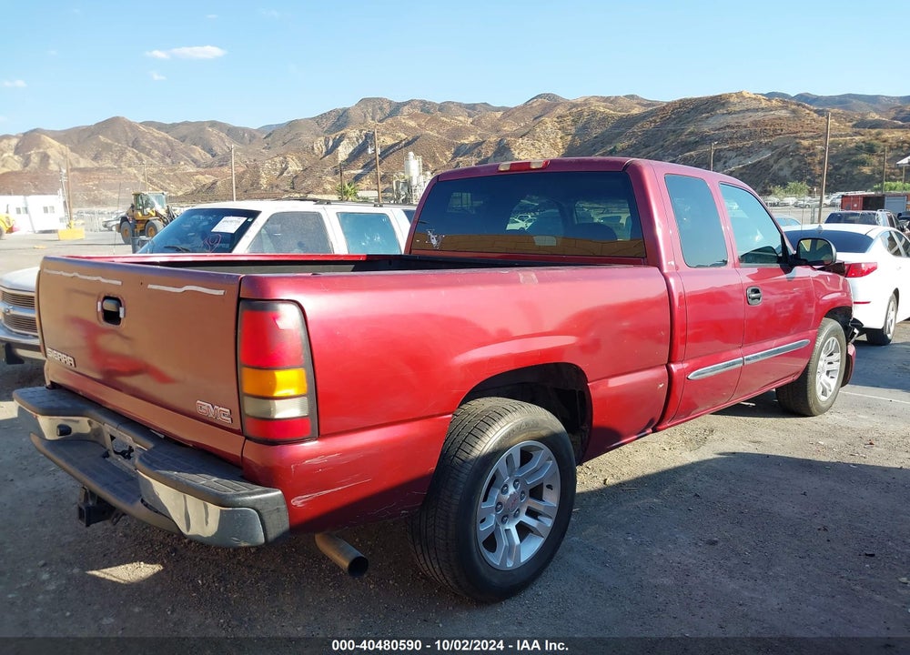 2004 GMC SIERRA 1500 SLE VIN: 2GTEC19T841224000