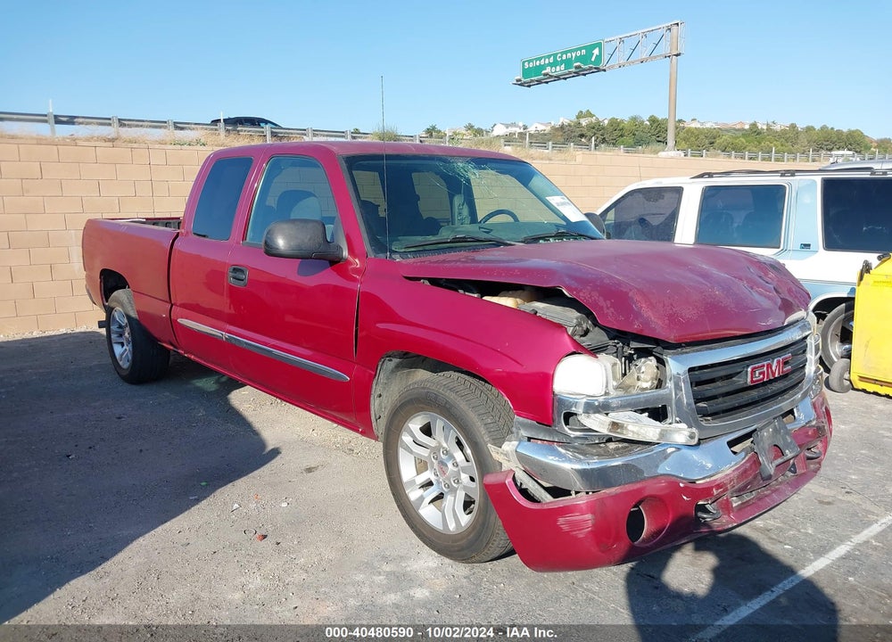2004 GMC SIERRA 1500 SLE VIN: 2GTEC19T841224000