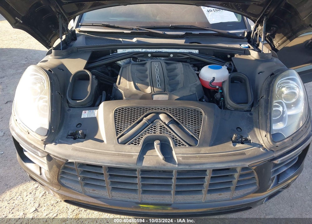 2015 PORSCHE MACAN S VIN: WP1AB2A59FLB57410