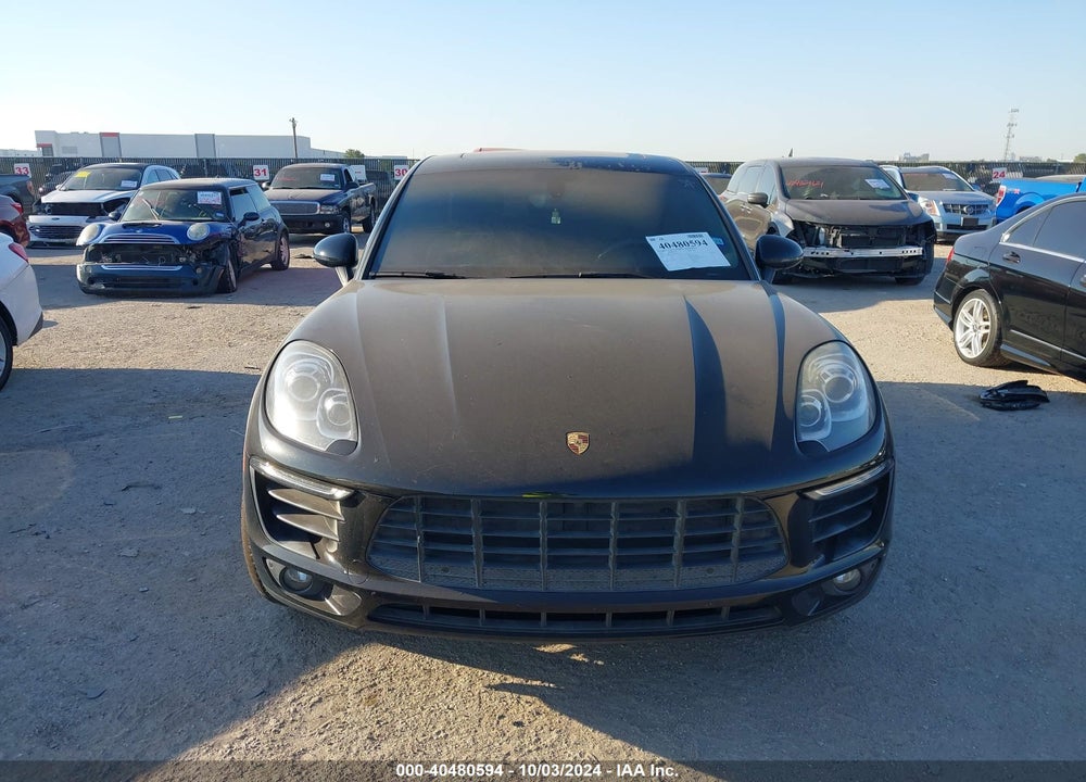 2015 PORSCHE MACAN S VIN: WP1AB2A59FLB57410