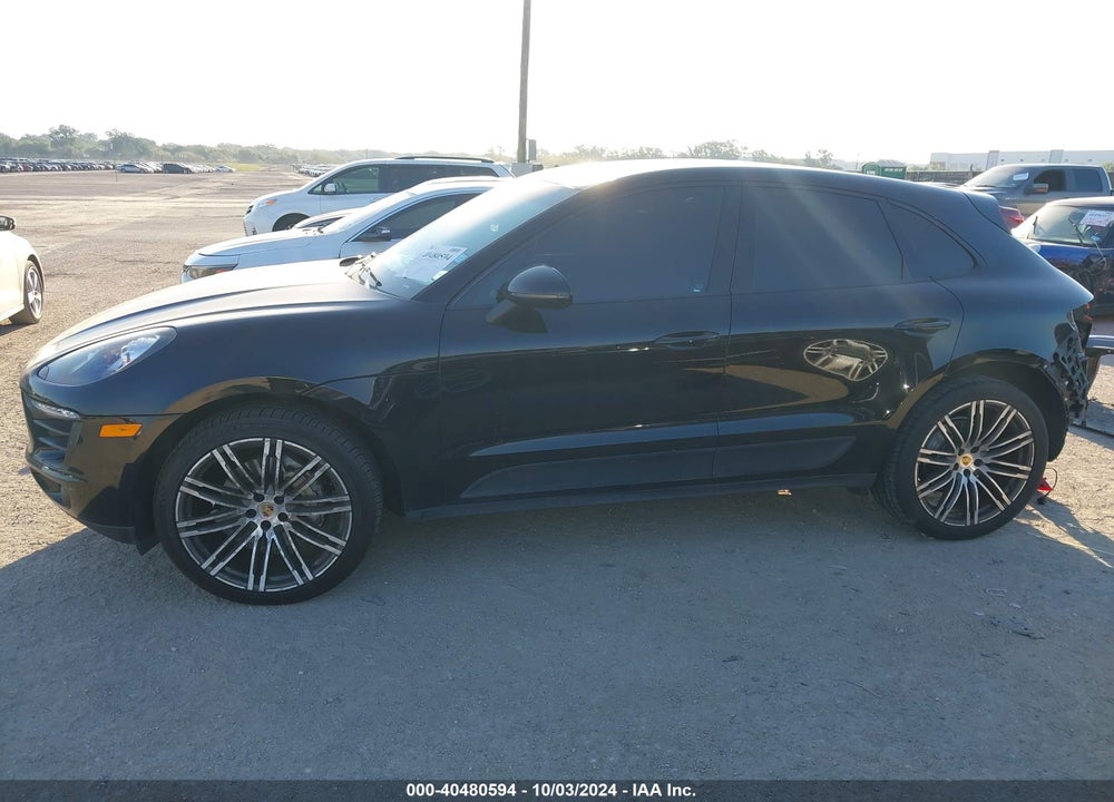 2015 PORSCHE MACAN S VIN: WP1AB2A59FLB57410