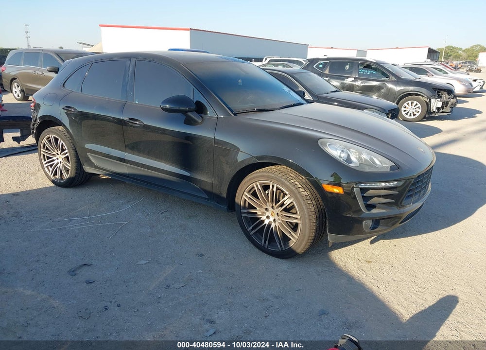 2015 PORSCHE MACAN S VIN: WP1AB2A59FLB57410