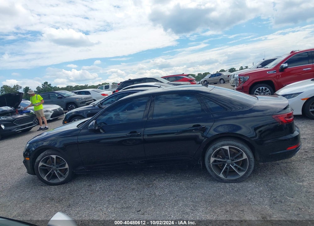 2019 AUDI A4 40 PREMIUM/40 TITANIUM PREMIUM VIN: WAUGMAF47KN022518