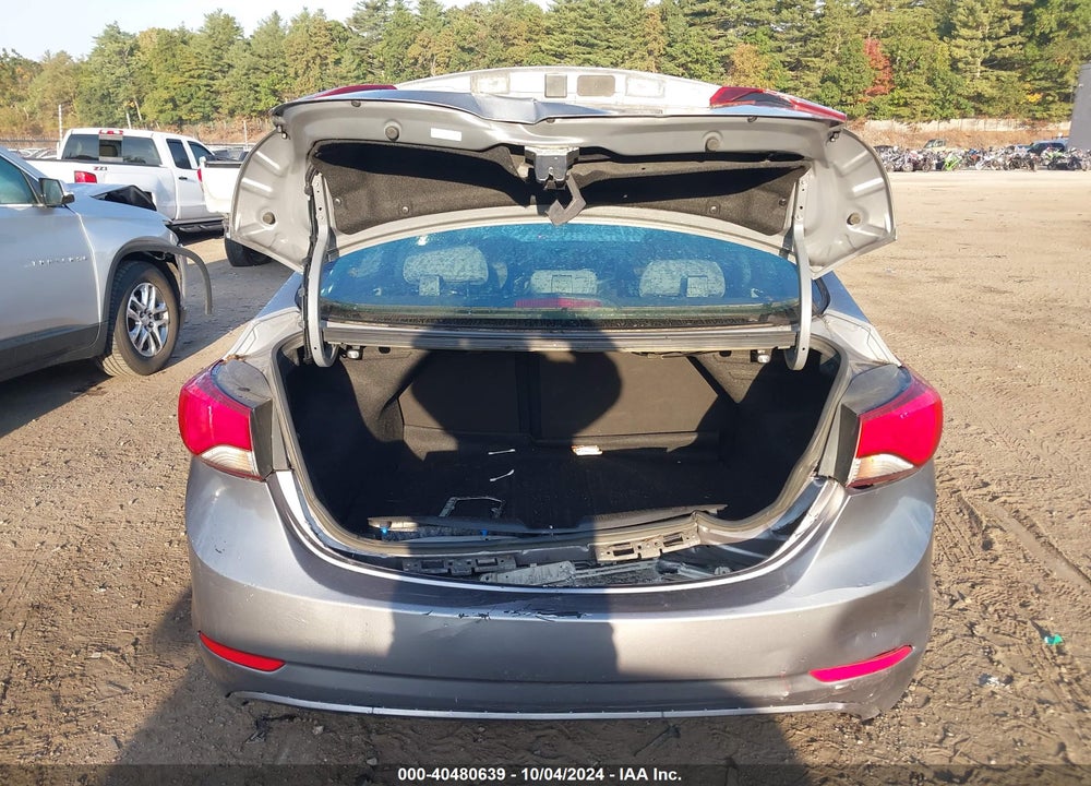 2014 HYUNDAI ELANTRA SE VIN: KMHDH4AE8EU157492