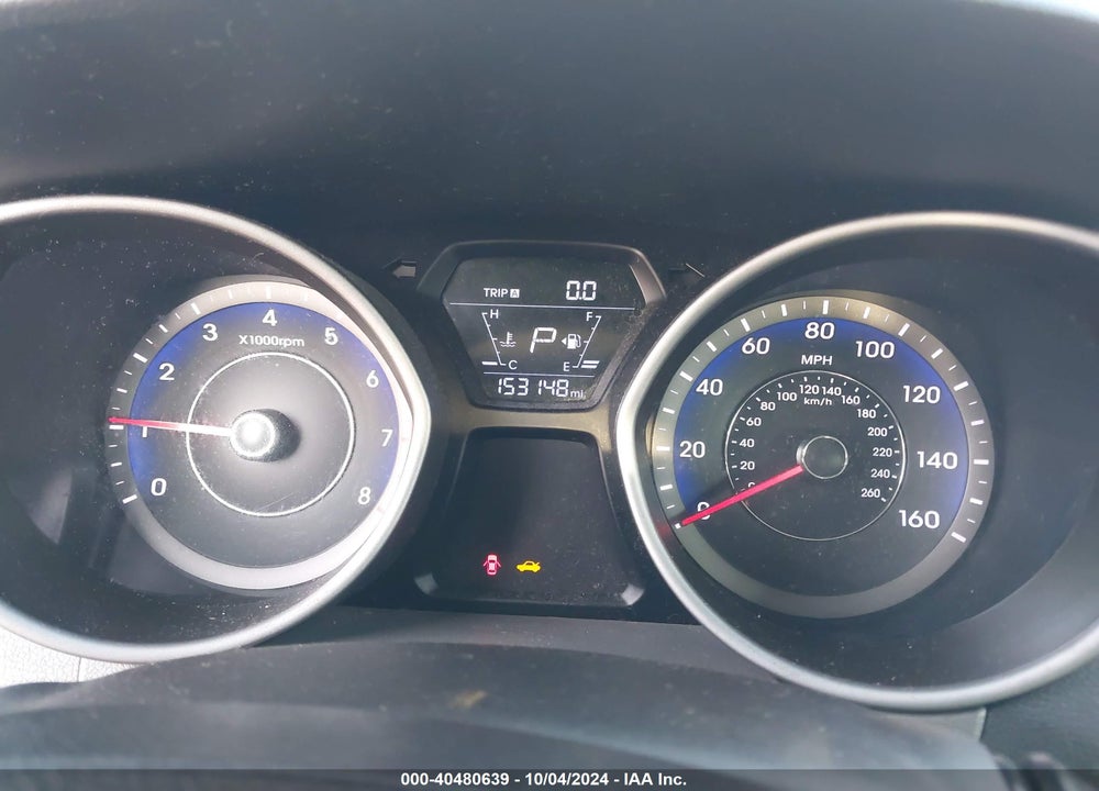 2014 HYUNDAI ELANTRA SE VIN: KMHDH4AE8EU157492
