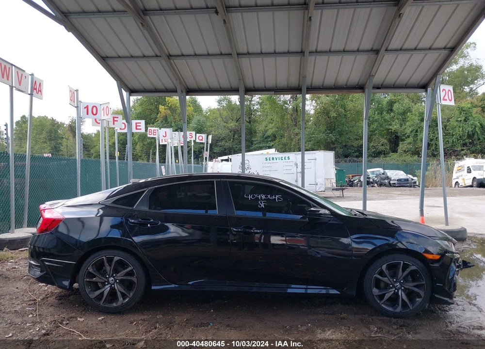 2020 HONDA CIVIC SPORT VIN: 2HGFC2F81LH524575