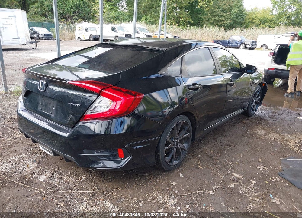 2020 HONDA CIVIC SPORT VIN: 2HGFC2F81LH524575