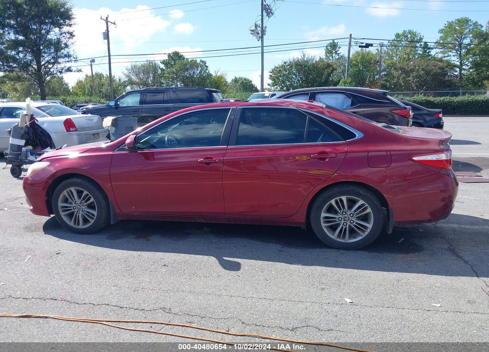 2017 TOYOTA CAMRY SE VIN: 4T1BF1FK8HU618527