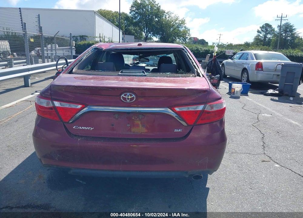 2017 TOYOTA CAMRY SE VIN: 4T1BF1FK8HU618527