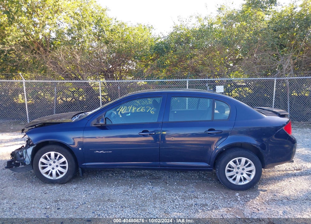 2009 CHEVROLET COBALT LT VIN: 1G1AL58H997113915