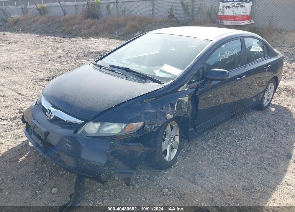 2009 HONDA CIVIC LX-S VIN: 19XFA16679E030612