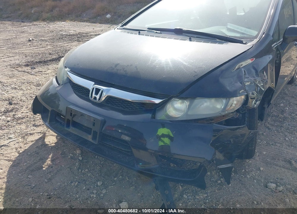 2009 HONDA CIVIC LX-S VIN: 19XFA16679E030612