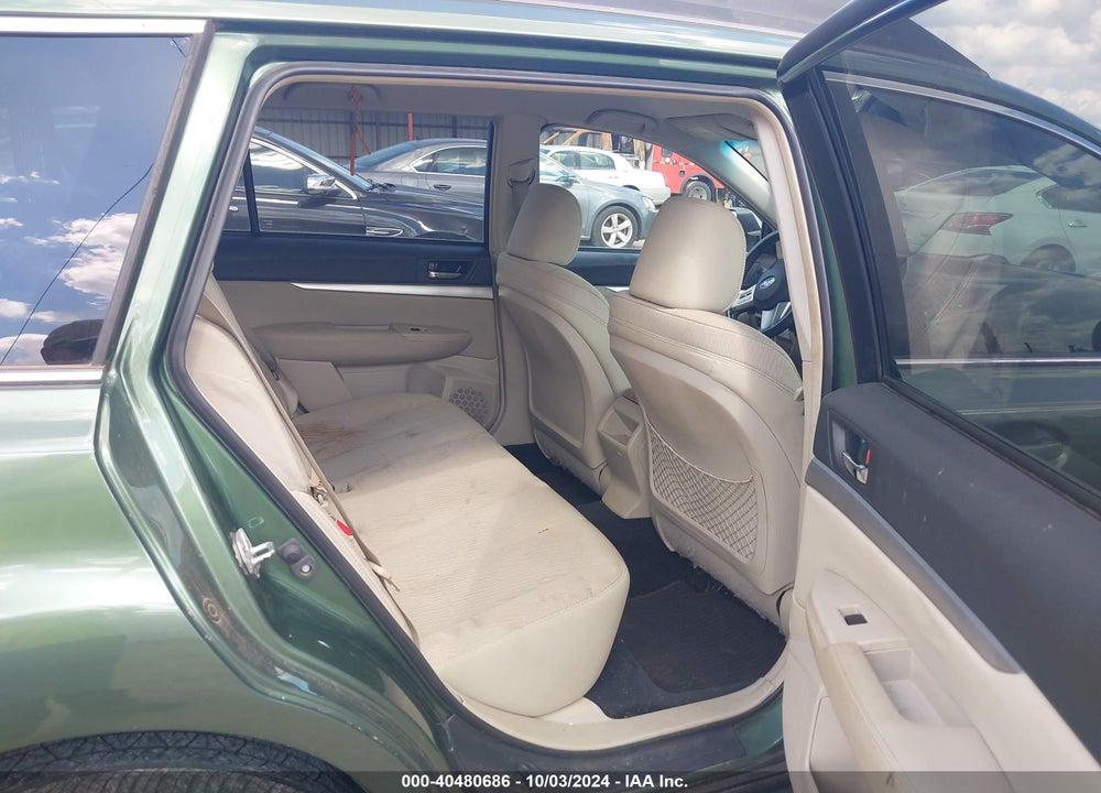 2011 SUBARU OUTBACK 2.5I PREMIUM VIN: 4S4BRCBC6B3319696