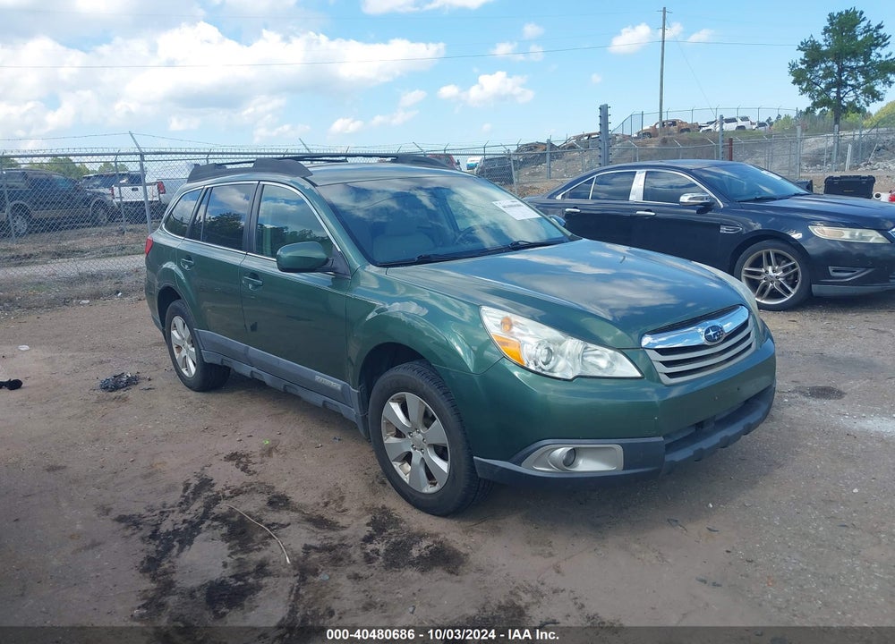 2011 SUBARU OUTBACK 2.5I PREMIUM VIN: 4S4BRCBC6B3319696