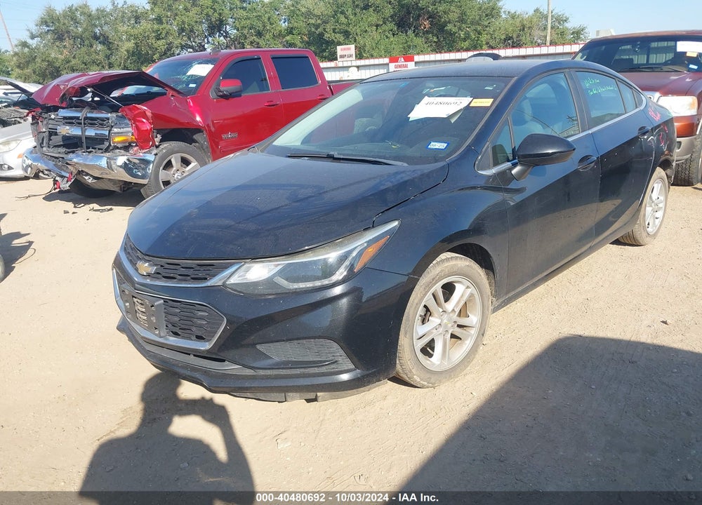 2018 CHEVROLET CRUZE LT AUTO VIN: 1G1BE5SM4J7126483