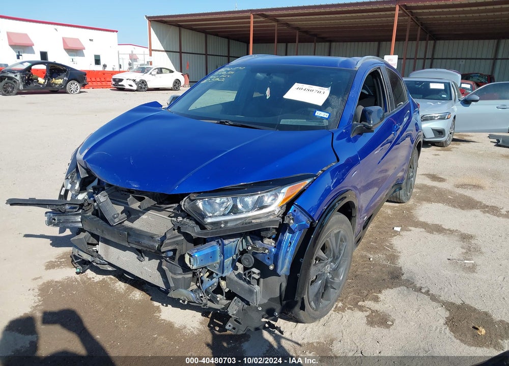 2022 HONDA HR-V 2WD SPORT VIN: 3CZRU5H18NM741033