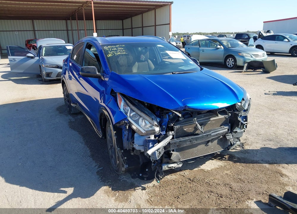 2022 HONDA HR-V 2WD SPORT VIN: 3CZRU5H18NM741033