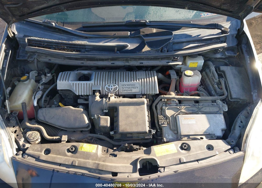 2011 TOYOTA PRIUS FOUR VIN: JTDKN3DU9B1419812