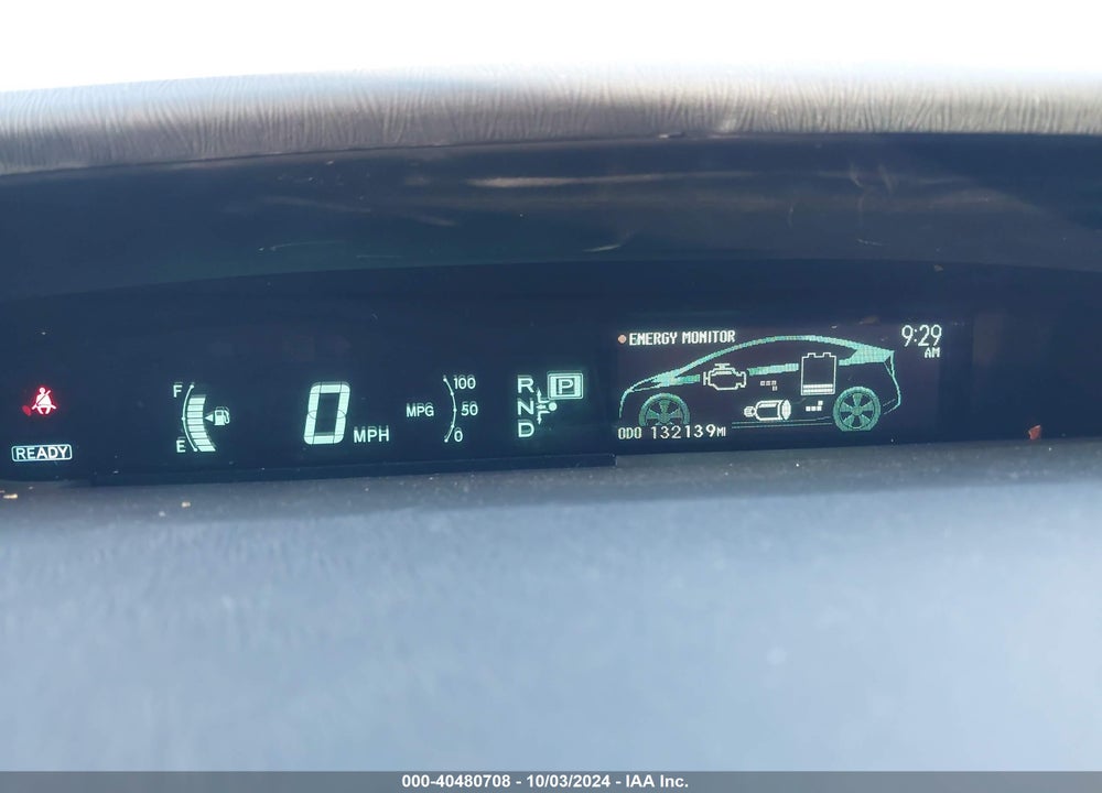2011 TOYOTA PRIUS FOUR VIN: JTDKN3DU9B1419812