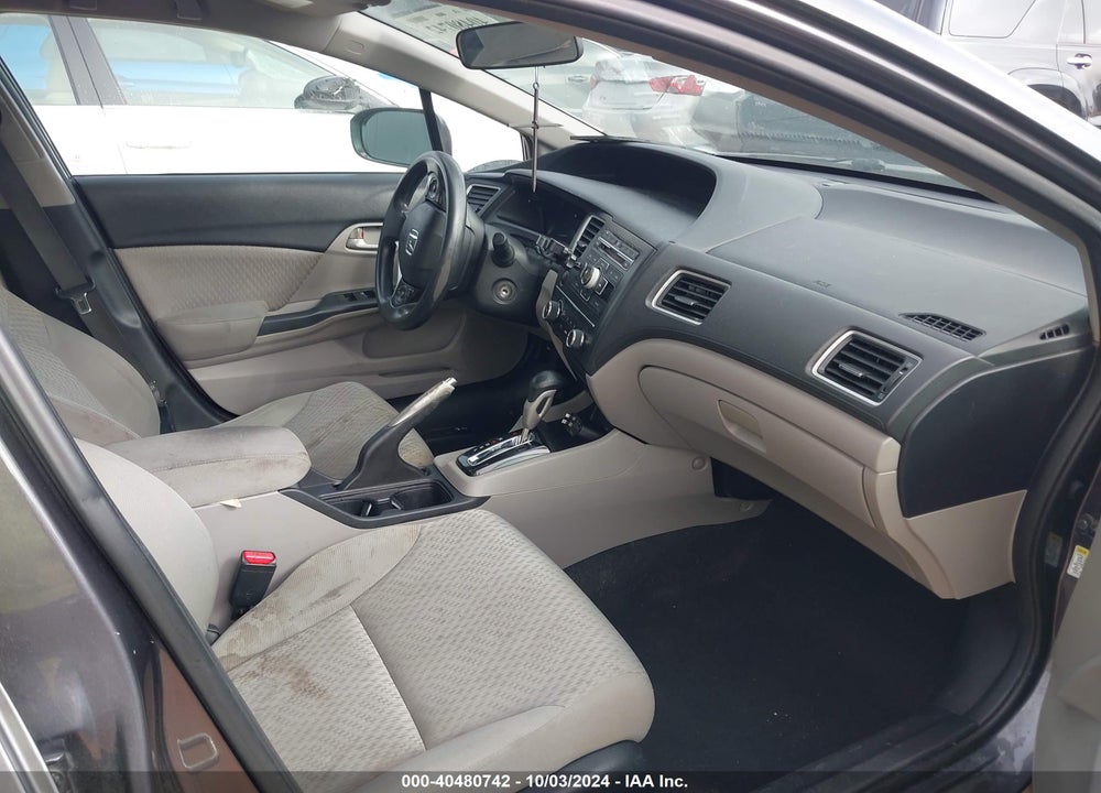 2014 HONDA CIVIC LX VIN: 19XFB2F52EE240569