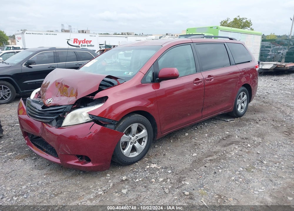 2011 TOYOTA SIENNA LE V6 VIN: 5TDKK3DC7BS107720