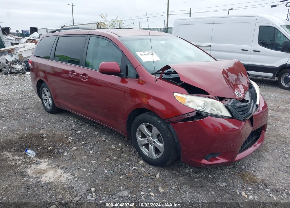 2011 TOYOTA SIENNA LE V6 VIN: 5TDKK3DC7BS107720