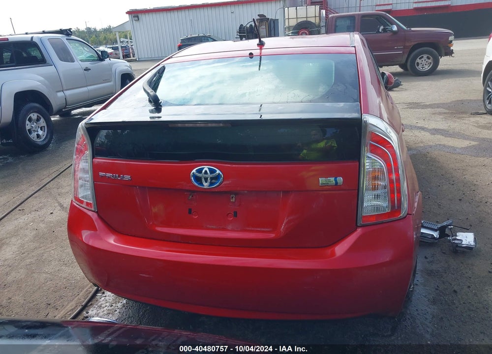 2013 TOYOTA PRIUS TWO VIN: JTDKN3DU3D0348762