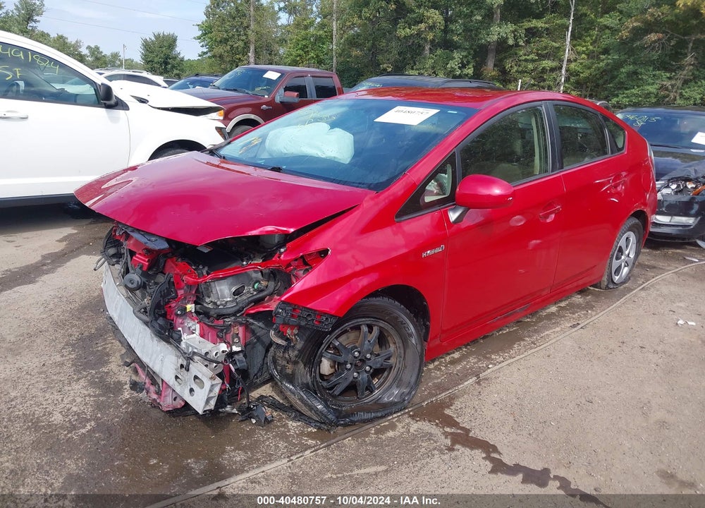 2013 TOYOTA PRIUS TWO VIN: JTDKN3DU3D0348762