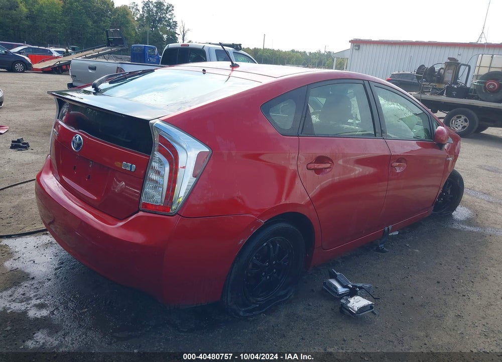2013 TOYOTA PRIUS TWO VIN: JTDKN3DU3D0348762