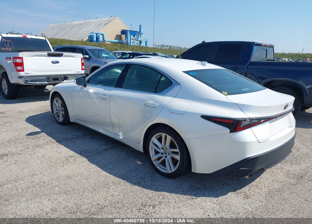 2022 LEXUS IS 300 VIN: JTHAA1D27N5120552