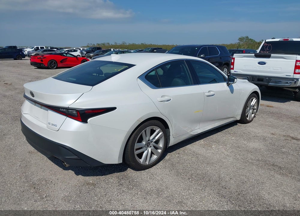 2022 LEXUS IS 300 VIN: JTHAA1D27N5120552