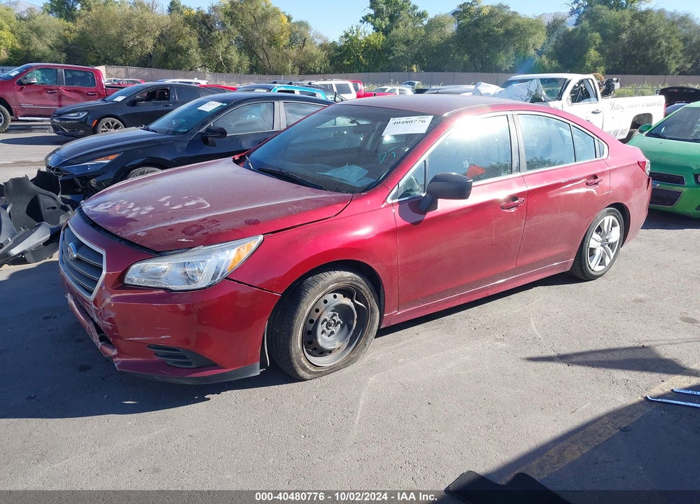 2017 SUBARU LEGACY 2.5I VIN: 4S3BNAA61H3047325