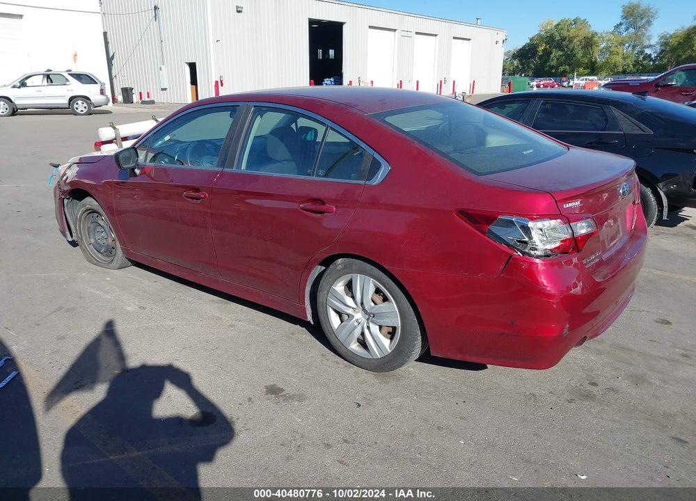 2017 SUBARU LEGACY 2.5I VIN: 4S3BNAA61H3047325