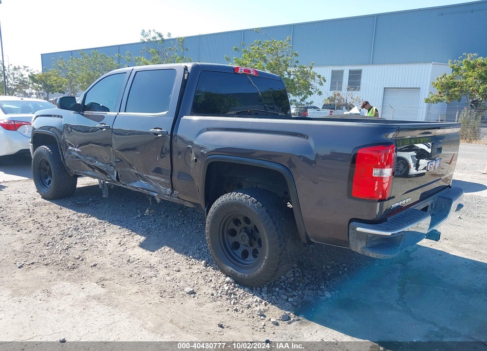 2015 GMC SIERRA 1500 SLE VIN: 3GTP1UEC0FG201293