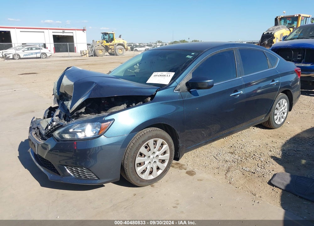 2017 NISSAN SENTRA SV VIN: 3N1AB7AP3HY274199