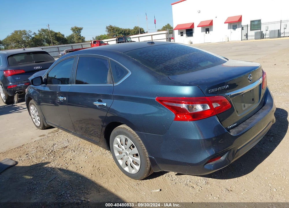 2017 NISSAN SENTRA SV VIN: 3N1AB7AP3HY274199