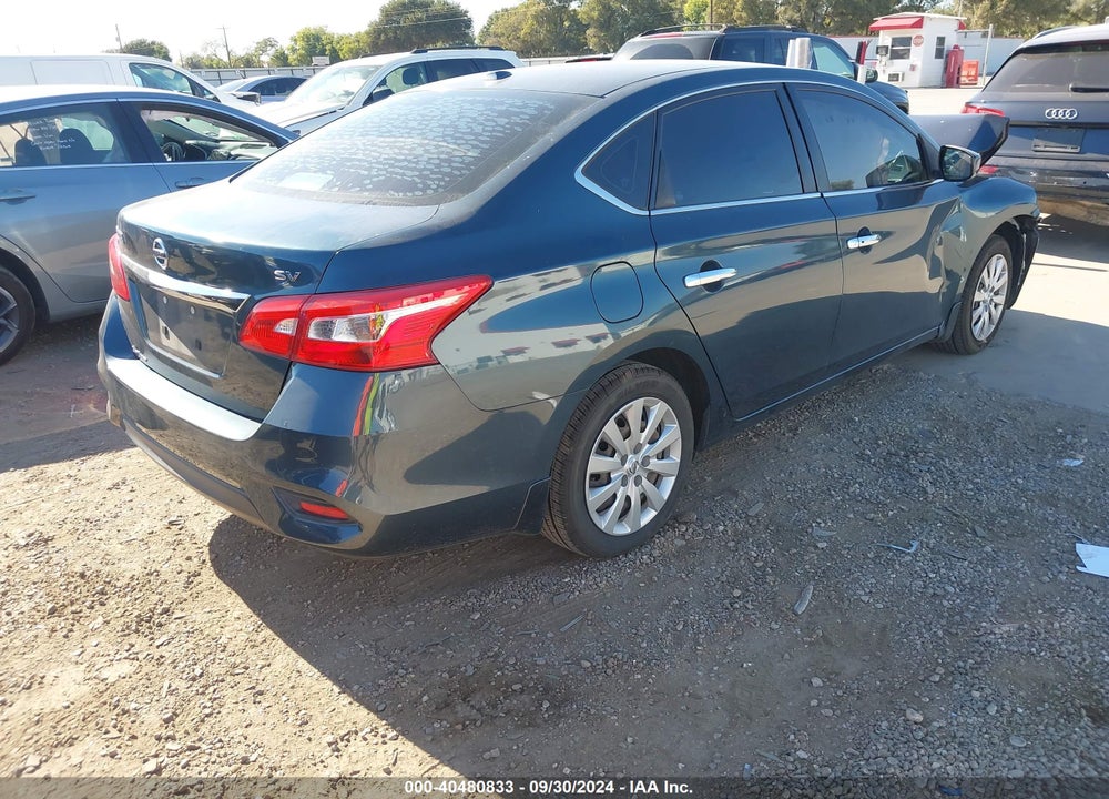 2017 NISSAN SENTRA SV VIN: 3N1AB7AP3HY274199