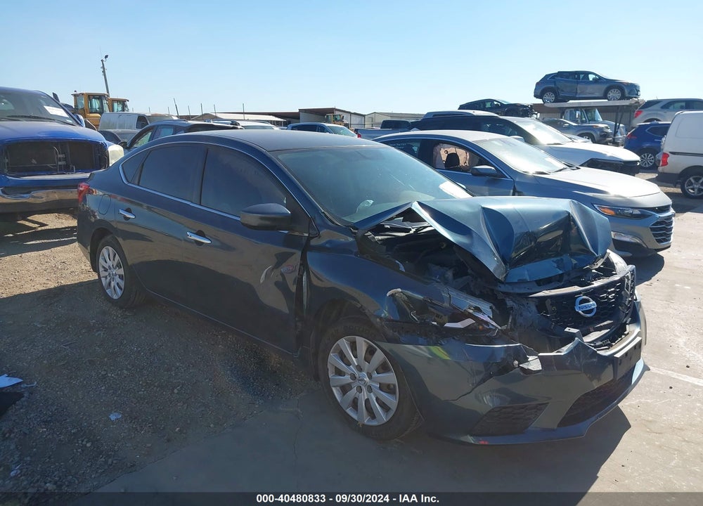 2017 NISSAN SENTRA SV VIN: 3N1AB7AP3HY274199