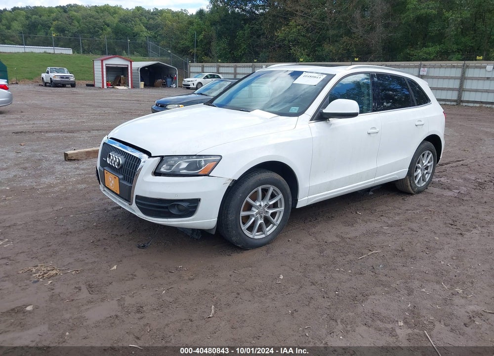 2012 AUDI Q5 2.0T PREMIUM VIN: WA1LFAFP6CA062937
